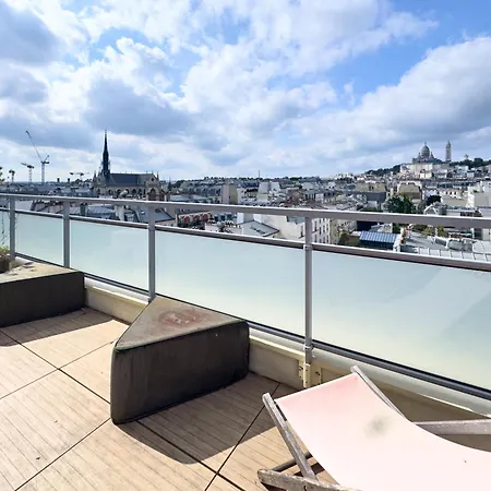 Daire Hbyb-apt Terrasse Epoustouflante Paris